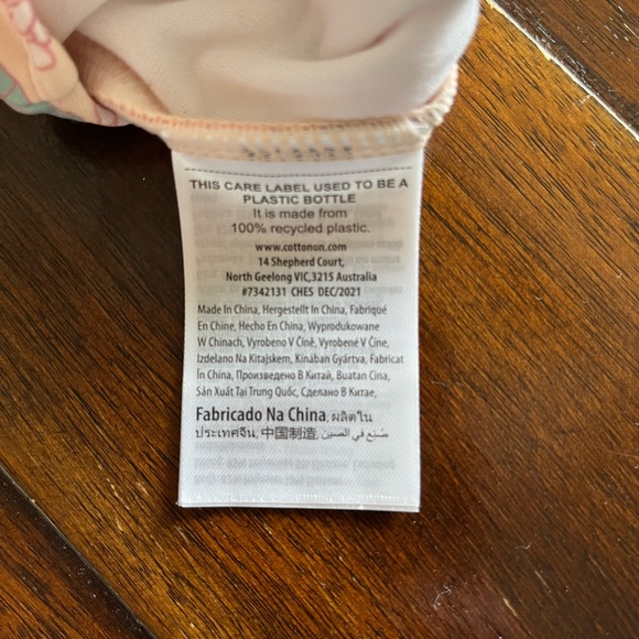 Cotton-on SPF 50 Long Sleeve Baby Swimsuit - Picture 6 of 6